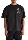 DEUS SENSORY OVERLOAD TEE T-SHIRT ΜΠΛΟΥΖΑ ΑΝΔΡΙΚΗ ANTHRACHITE