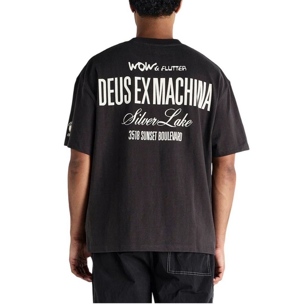 DEUS SENSORY OVERLOAD TEE T-SHIRT ΜΠΛΟΥΖΑ ΑΝΔΡΙΚΗ ANTHRACHITE
