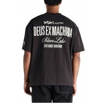DEUS SENSORY OVERLOAD TEE T-SHIRT ΜΠΛΟΥΖΑ ΑΝΔΡΙΚΗ ANTHRACHITE