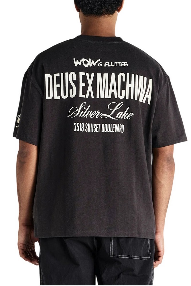DEUS SENSORY OVERLOAD TEE T-SHIRT ΜΠΛΟΥΖΑ ΑΝΔΡΙΚΗ ANTHRACHITE