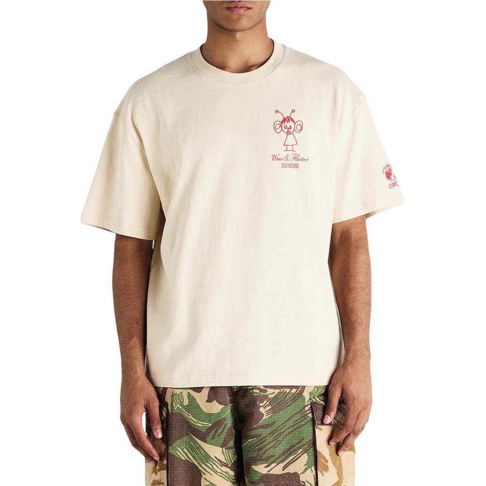 DEUS SENSORY OVERLOAD TEE T-SHIRT ΜΠΛΟΥΖΑ ΑΝΔΡΙΚΗ BEIGE