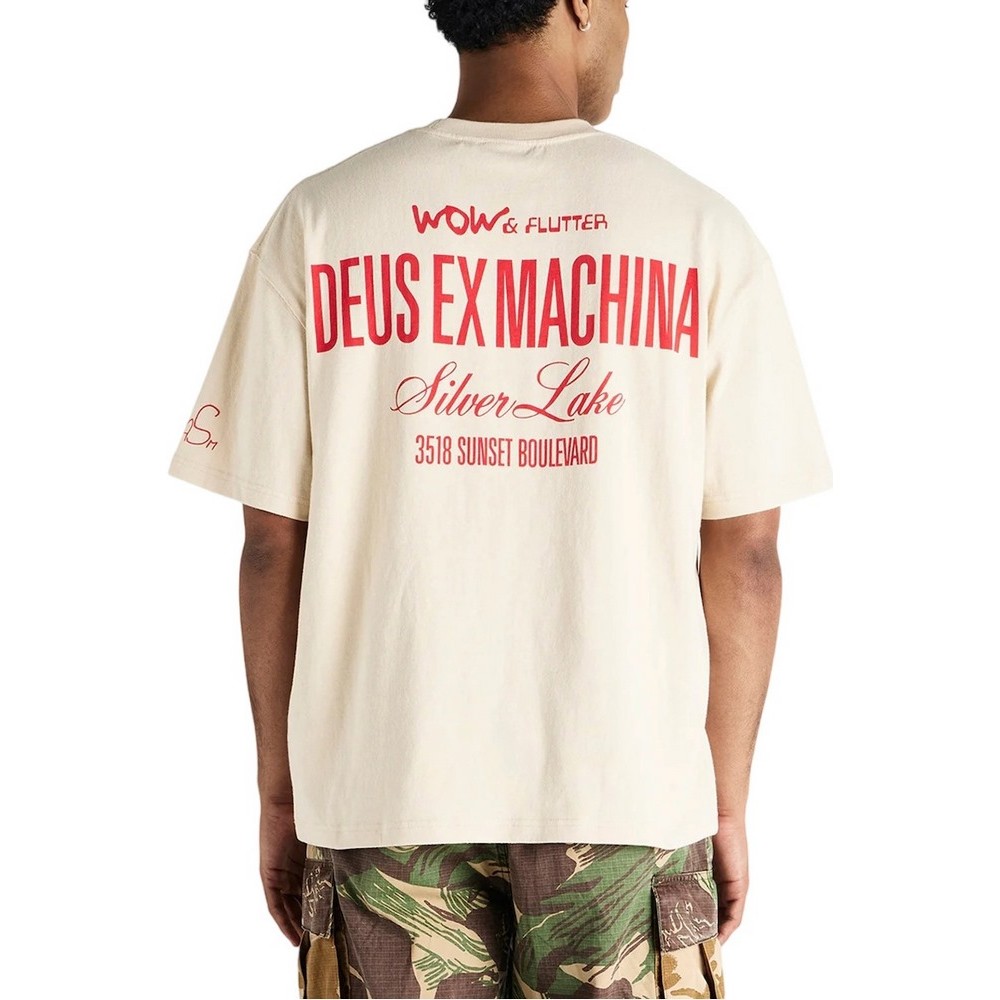 DEUS SENSORY OVERLOAD TEE T-SHIRT ΜΠΛΟΥΖΑ ΑΝΔΡΙΚΗ BEIGE
