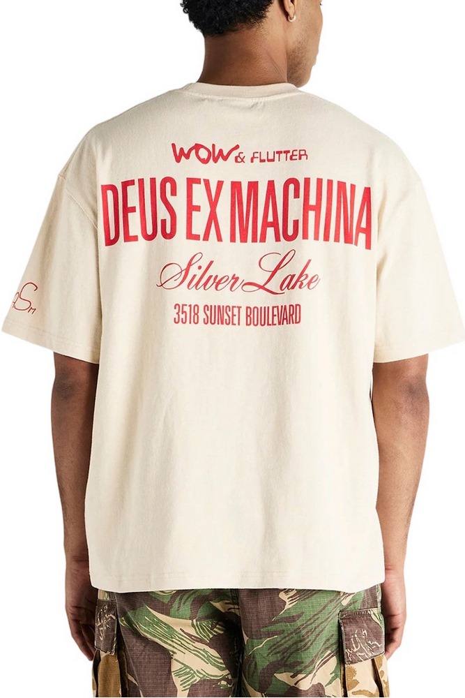 DEUS SENSORY OVERLOAD TEE T-SHIRT ΜΠΛΟΥΖΑ ΑΝΔΡΙΚΗ BEIGE