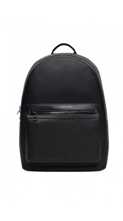 TOMMY HILFIGER MONOGRAM BACKPACK ΤΣΑΝΤΑ ΑΝΔΡΙΚΗ BLACK
