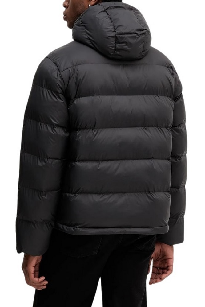 CALVIN KLEIN JEANS LS NYLON MONOGRAM PUFFER JKT ΜΠΟΥΦΑΝ ΑΝΔΡΙΚΟ BLACK