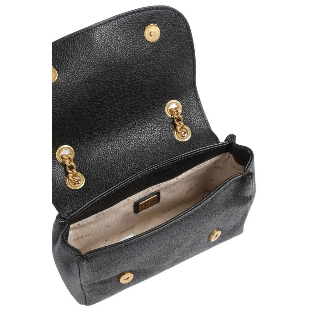 GUESS COSETTE MINI CNVRTBLE XBDY FLP ΤΣΑΝΤΑ ΓΥΝΑΙΚΕΙΑ BLACK