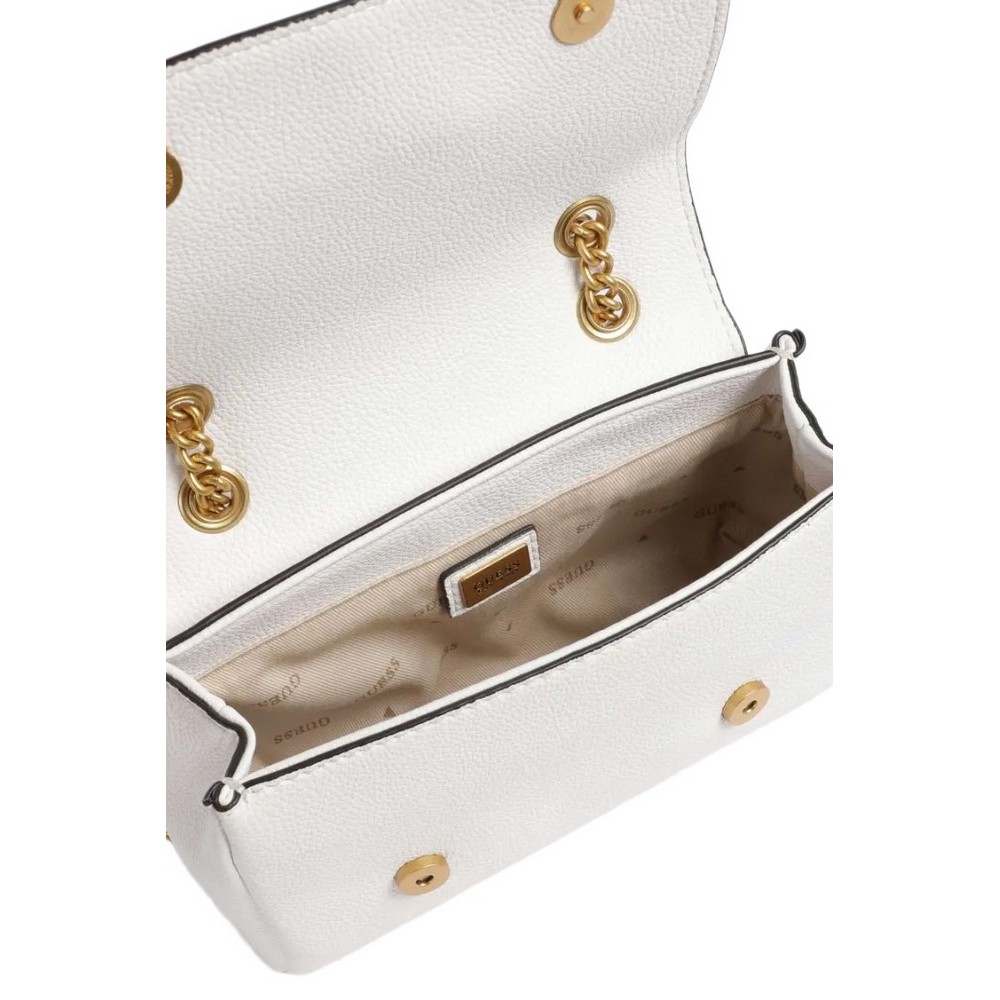 GUESS COSETTE MINI CNVRTBLE XBDY FLP ΤΣΑΝΤΑ ΓΥΝΑΙΚΕΙΑ WHITE
