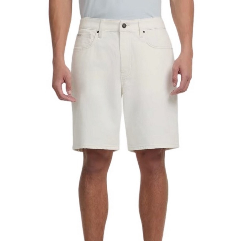 GUESS JEANS REGULAR DENIM SHORT ΒΕΡΜΟΥΔΑ OFF WHITE