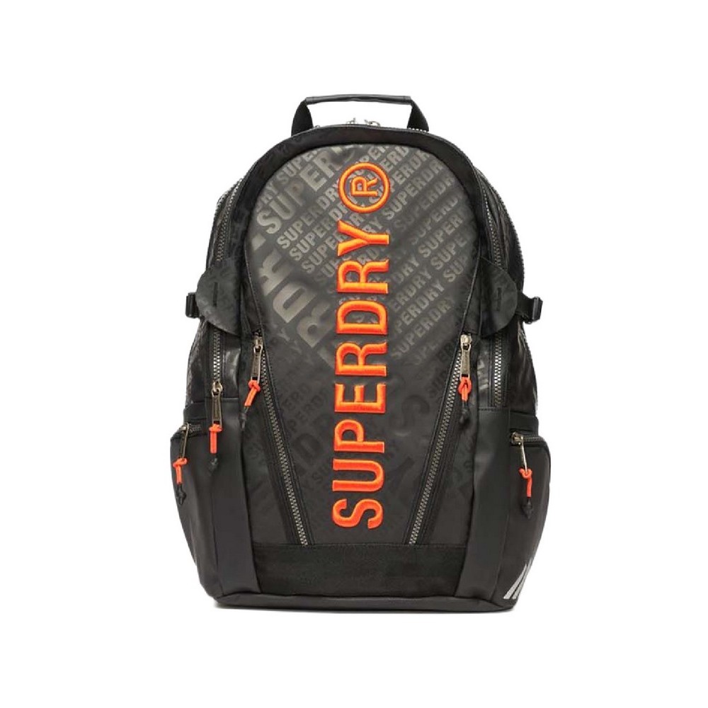 SUPERDRY D1 SDNA TARP AOP RUCKSACK ΤΣΑΝΤΑ ΑΝΔΡΙΚΗ BLACK