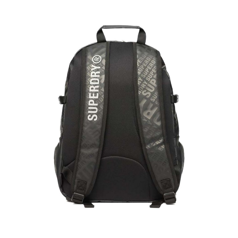 SUPERDRY D1 SDNA TARP AOP RUCKSACK ΤΣΑΝΤΑ ΑΝΔΡΙΚΗ BLACK