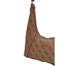 GUESS CALISTA TOP ZIP SHOULDER BAG ΤΣΑΝΤΑ ΓΥΝΑΙΚΕΙΑ LATTE