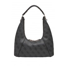 GUESS CALISTA TOP ZIP SHOULDER BAG ΤΣΑΝΤΑ ΓΥΝΑΙΚΕΙΑ GREY