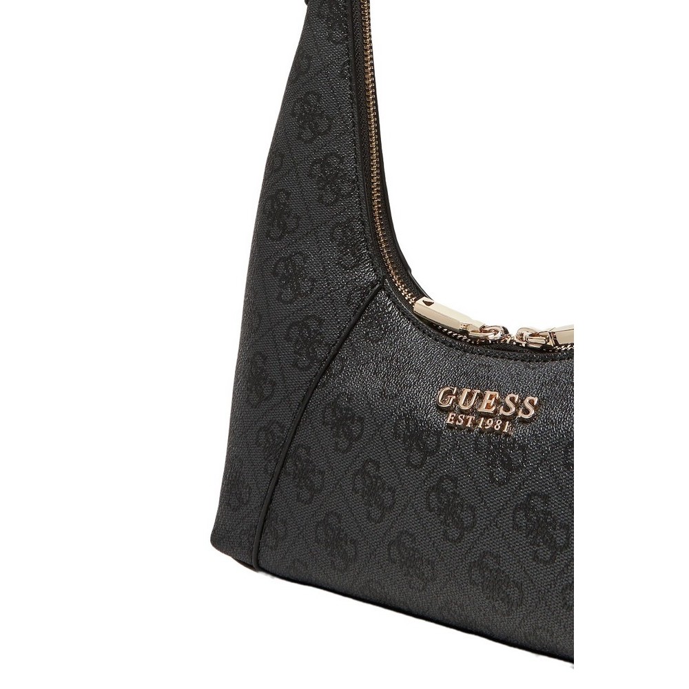 GUESS CALISTA TOP ZIP SHOULDER BAG ΤΣΑΝΤΑ ΓΥΝΑΙΚΕΙΑ GREY