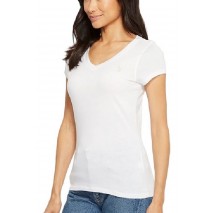 U.S.POLO ASSN BELL 000149 EH03 L.J. SHORT SLEEVES T SHIRT ΜΠΛΟΥΖΑ ΓΥΝΑΙΚΕΙΑ BEIGE