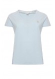 U.S.POLO ASSN BELL 000149 EH03 L.J. SHORT SLEEVES T SHIRT ΜΠΛΟΥΖΑ ΓΥΝΑΙΚΕΙΑ CIEL