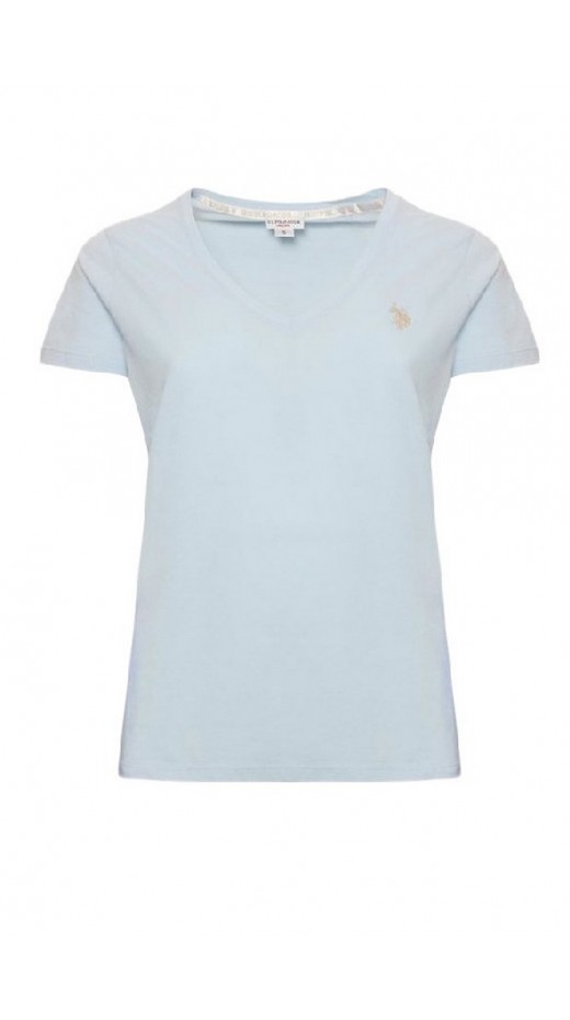 U.S.POLO ASSN BELL 000149 EH03 L.J. SHORT SLEEVES T SHIRT ΜΠΛΟΥΖΑ ΓΥΝΑΙΚΕΙΑ CIEL