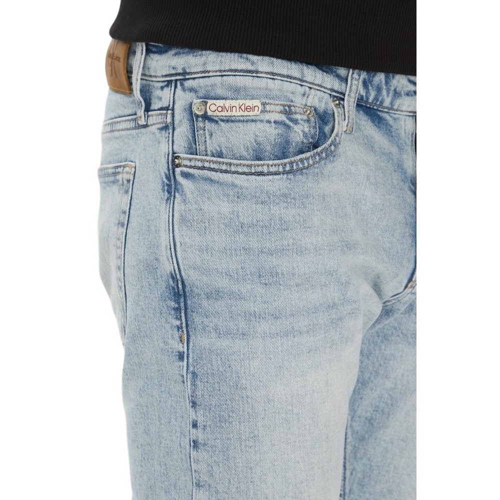 CALVIN KLEIN JEANS SLIM ΠΑΝΤΕΛΟΝΙ ΑΝΔΡΙΚΟ DENIM LIGHT