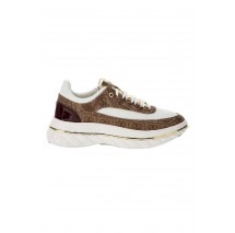 GUESS KYRA ΠΑΠΟΥΤΣΙ ΓΥΝΑΙΚΕΙΟ WHITE/BROWN