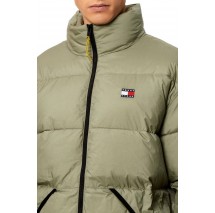 TOMMY JEANS VAIL PUFFER EXT ΜΠΟΥΦΑΝ ΑΝΔΡΙΚΟ KHAKI