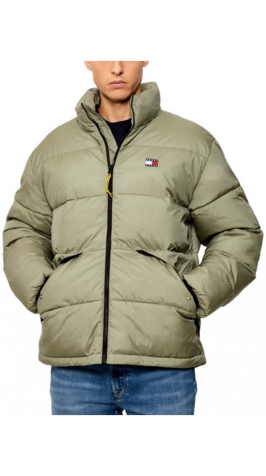 TOMMY JEANS VAIL PUFFER EXT ΜΠΟΥΦΑΝ ΑΝΔΡΙΚΟ KHAKI