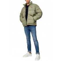 TOMMY JEANS VAIL PUFFER EXT ΜΠΟΥΦΑΝ ΑΝΔΡΙΚΟ KHAKI