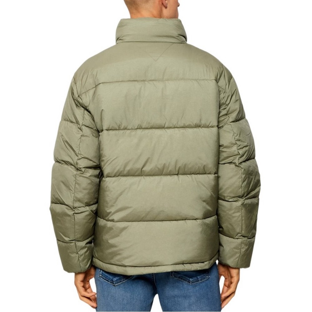 TOMMY JEANS VAIL PUFFER EXT ΜΠΟΥΦΑΝ ΑΝΔΡΙΚΟ KHAKI