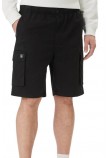 CALVIN KLEIN JEANS 9" COTTON PULL ON CARGO SHORT ΒΕΡΜΟΥΔΑ ΑΝΔΡΙΚΗ BLACK