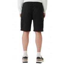 CALVIN KLEIN JEANS 9" COTTON PULL ON CARGO SHORT ΒΕΡΜΟΥΔΑ ΑΝΔΡΙΚΗ BLACK