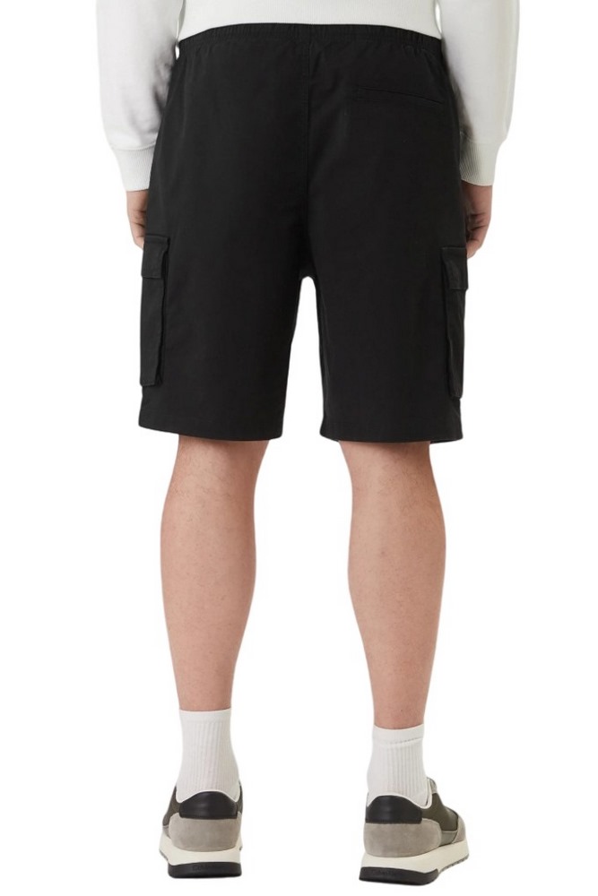 CALVIN KLEIN JEANS 9" COTTON PULL ON CARGO SHORT ΒΕΡΜΟΥΔΑ ΑΝΔΡΙΚΗ BLACK