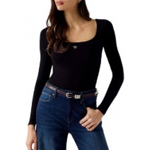 GUESS SQUARE NK LARISSA BODY ΚΟΡΜΑΚΙ ΓΥΝΑΙΚΕΙΟ BLACK