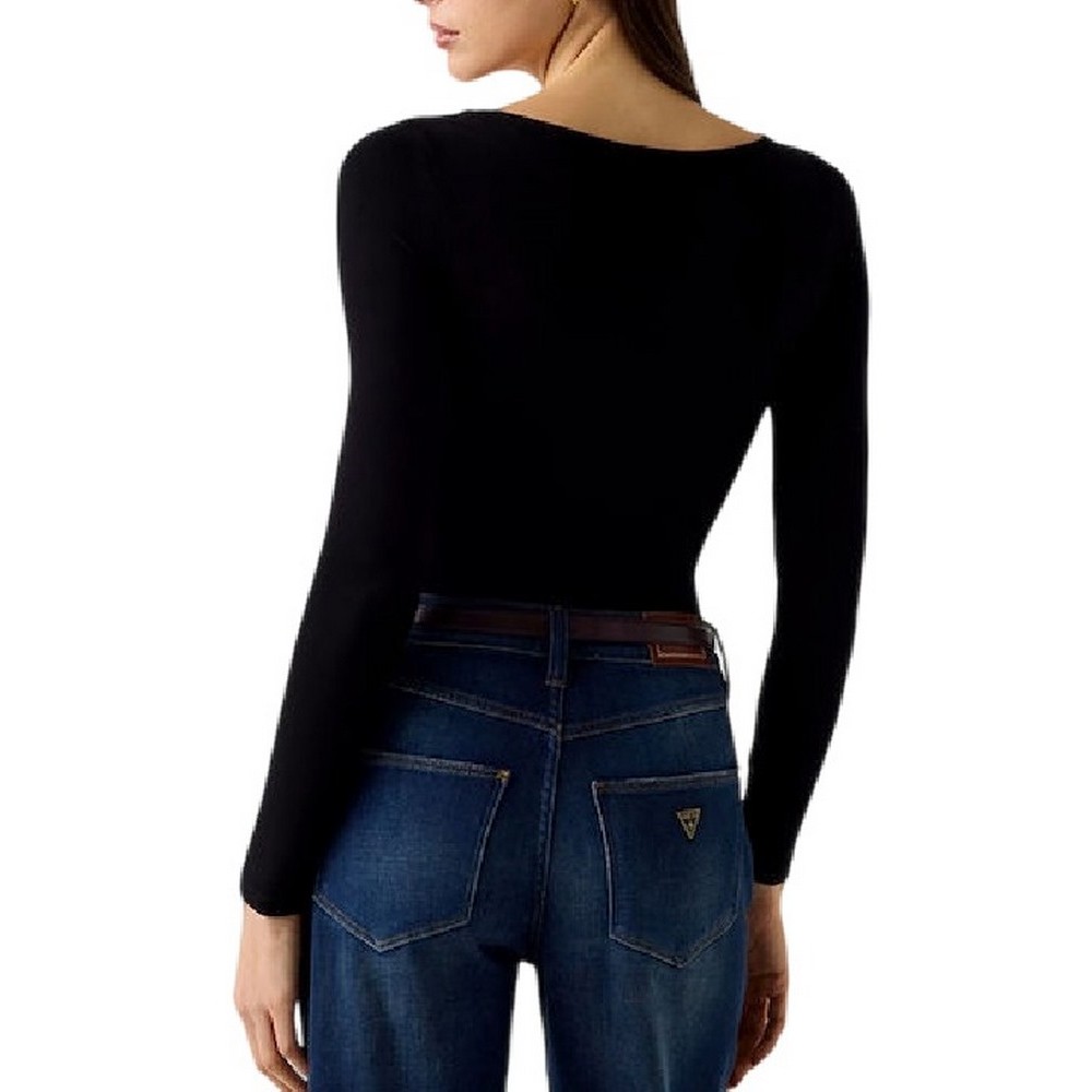 GUESS SQUARE NK LARISSA BODY ΚΟΡΜΑΚΙ ΓΥΝΑΙΚΕΙΟ BLACK