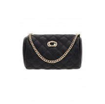 GUESS TUBE POUCH ΤΣΑΝΤΑ ΓΥΝΑΙΚΕΙΑ BLACK