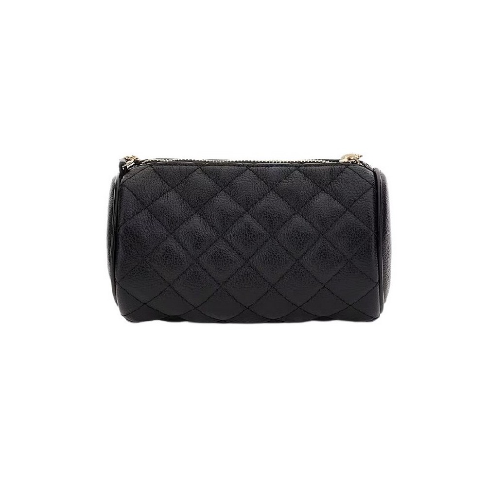 GUESS TUBE POUCH ΤΣΑΝΤΑ ΓΥΝΑΙΚΕΙΑ BLACK