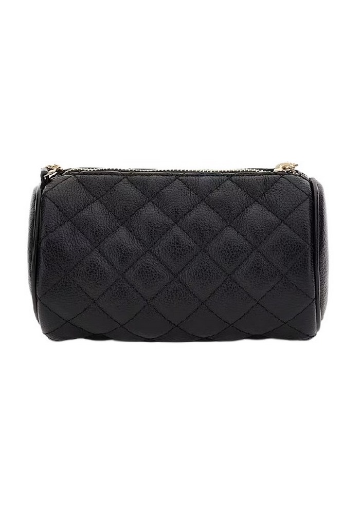 GUESS TUBE POUCH ΤΣΑΝΤΑ ΓΥΝΑΙΚΕΙΑ BLACK