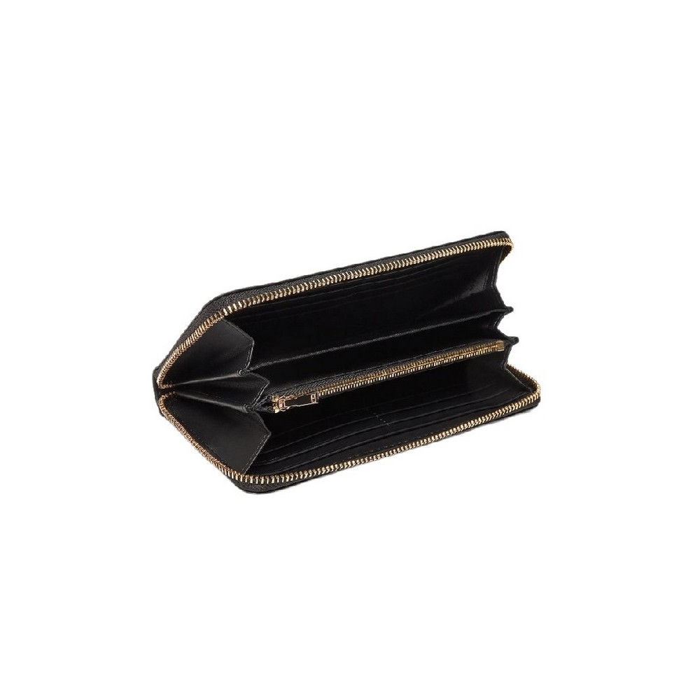 TOMMY HILFIGER DISTINCT LRG ZA MONO ΠΟΡΤΟΦΟΛΙ ΓΥΝΑΙΚΕΙΟ BLACK