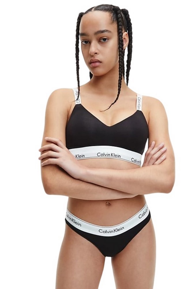 CALVIN KLEIN TANGA ΕΣΩΡΟΥΧΟ ΓΥΝΑΙΚΕΙΟ BLACK