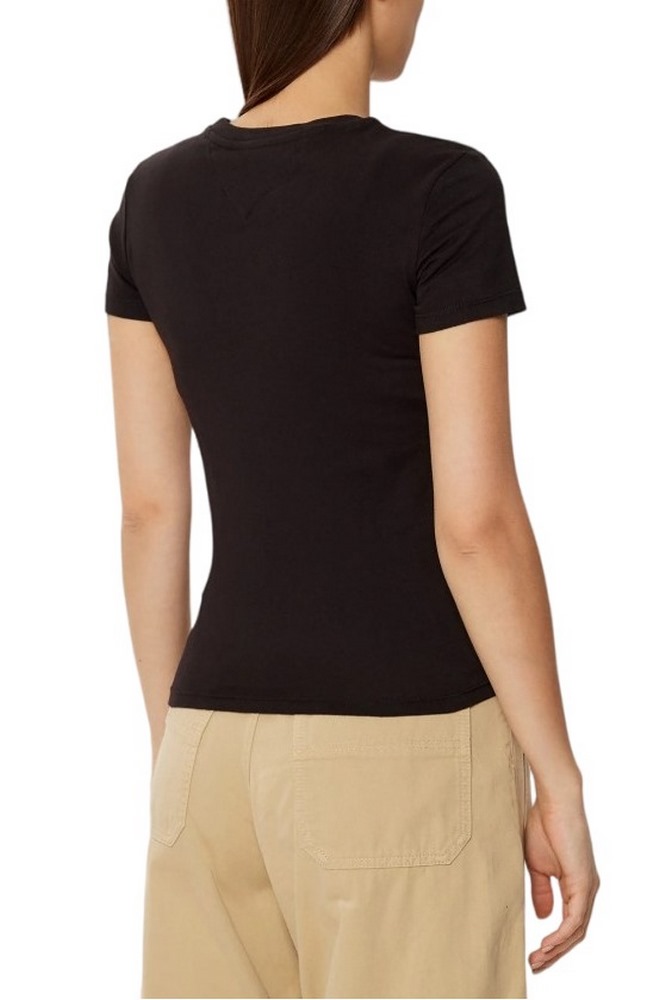 TOMMY JEANS C-NECK TEE T-SHIRT ΜΠΛΟΥΖΑ ΓΥΝΑΙΚΕΙΑ BLACK