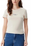 CALVIN KLEIN JEANS CUI NIAGARA MIST T-SHIR ΜΠΛΟΥΖΑ ΓΥΝΑΙΚΕΙΑ SAND