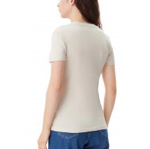 CALVIN KLEIN JEANS CUI NIAGARA MIST T-SHIR ΜΠΛΟΥΖΑ ΓΥΝΑΙΚΕΙΑ SAND