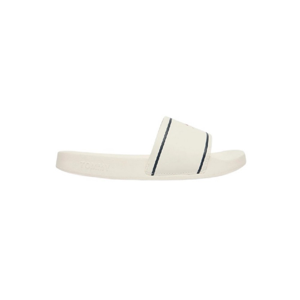TOMMY JEANS POOLSLIDES ΠΑΝΤΟΦΛΑ ΓΥΝΑΙΚΕΙΑ IVORY