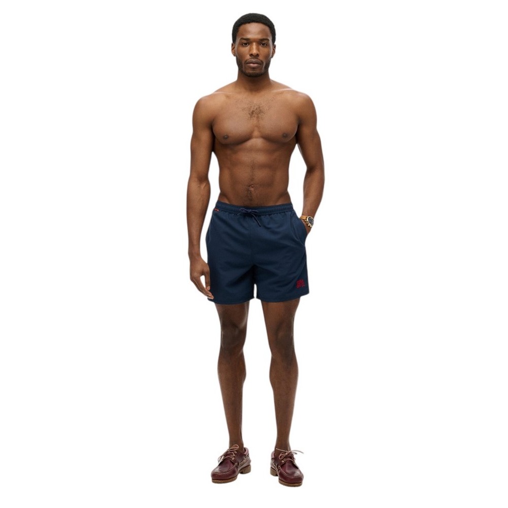 SUPERDRY D3 OVIN ESSENTIAL 17 SWIM SHORT ΜΑΓΙΟ ΑΝΔΡΙΚΟ NAVY