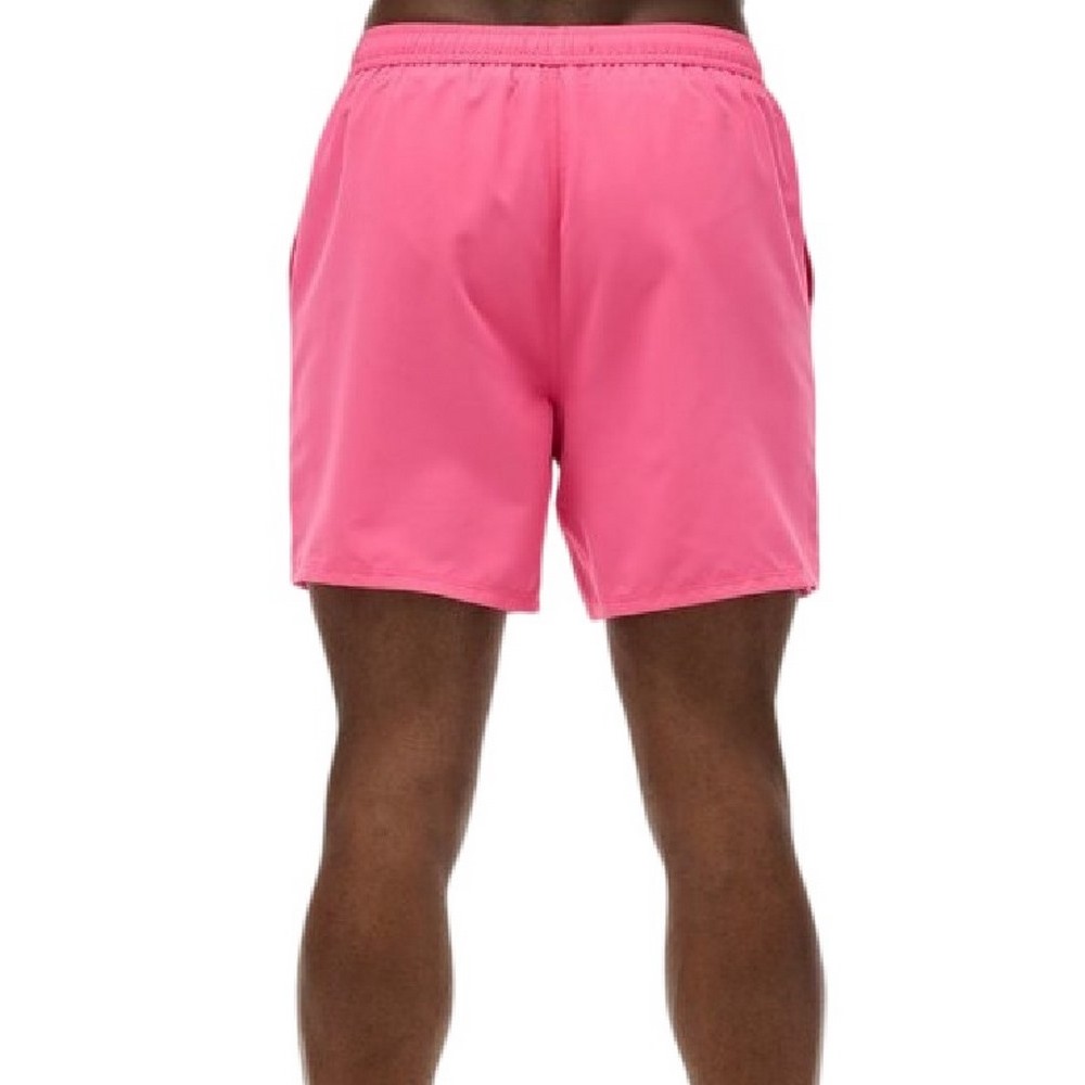 SUPERDRY D3 OVIN ESSENTIAL 17 SWIM SHORT ΜΑΓΙΟ ΑΝΔΡΙΚΟ PINK
