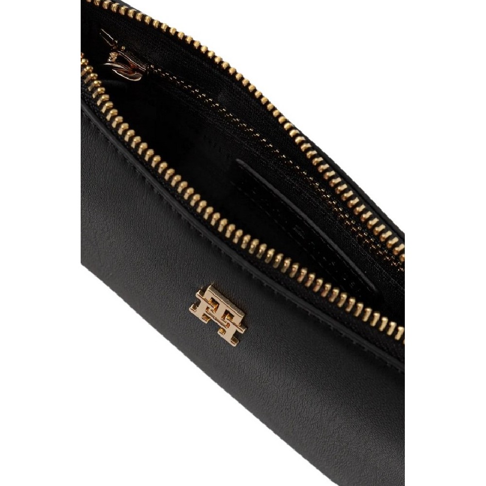 TOMMY HILFIGER GLAM MINI CHAIN CROSSOVER ΤΣΑΝΤΑ ΓΥΝΑΙΚΕΙΑ BLACK