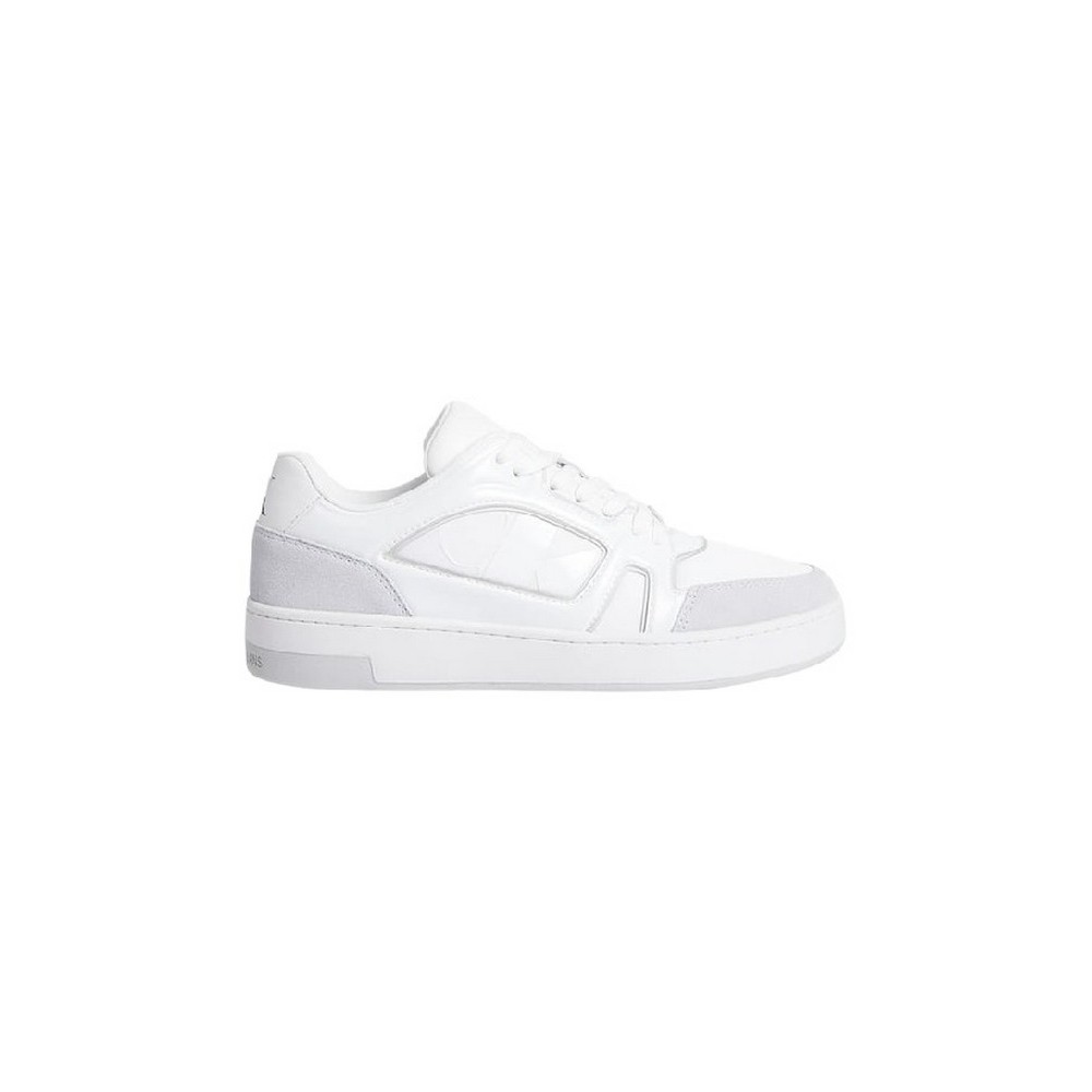 CALVIN KLEIN JEANS BASKET CUPSOLE LOW MIX NBS LUM ΠΑΠΟΥΤΣΙ ΑΝΔΡΙΚΟ BRIGHT WHITE