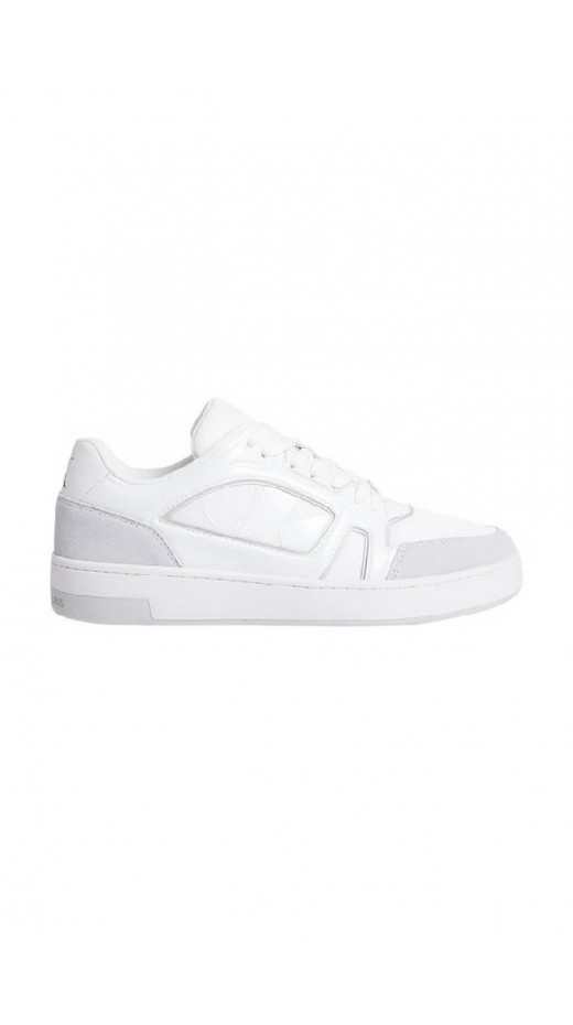 CALVIN KLEIN JEANS BASKET CUPSOLE LOW MIX NBS LUM ΠΑΠΟΥΤΣΙ ΑΝΔΡΙΚΟ BRIGHT WHITE