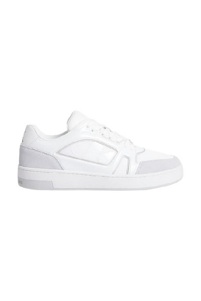 CALVIN KLEIN JEANS BASKET CUPSOLE LOW MIX NBS LUM ΠΑΠΟΥΤΣΙ ΑΝΔΡΙΚΟ BRIGHT WHITE