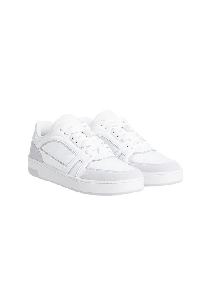 CALVIN KLEIN JEANS BASKET CUPSOLE LOW MIX NBS LUM ΠΑΠΟΥΤΣΙ ΑΝΔΡΙΚΟ BRIGHT WHITE