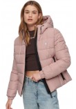 SUPERDRY HOODED SPIRIT SPORTS PUFFER ΜΠΟΥΦΑΝ ΓΥΝΑΙΚΕΙΟ PINK