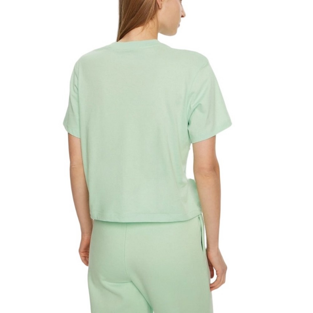 GUESS JEANS CN BOXY MINI TRIANG TEE T-SHIRT ΜΠΛΟΥΖΑ ΓΥΝΑΙΚΕΙΑ MINT