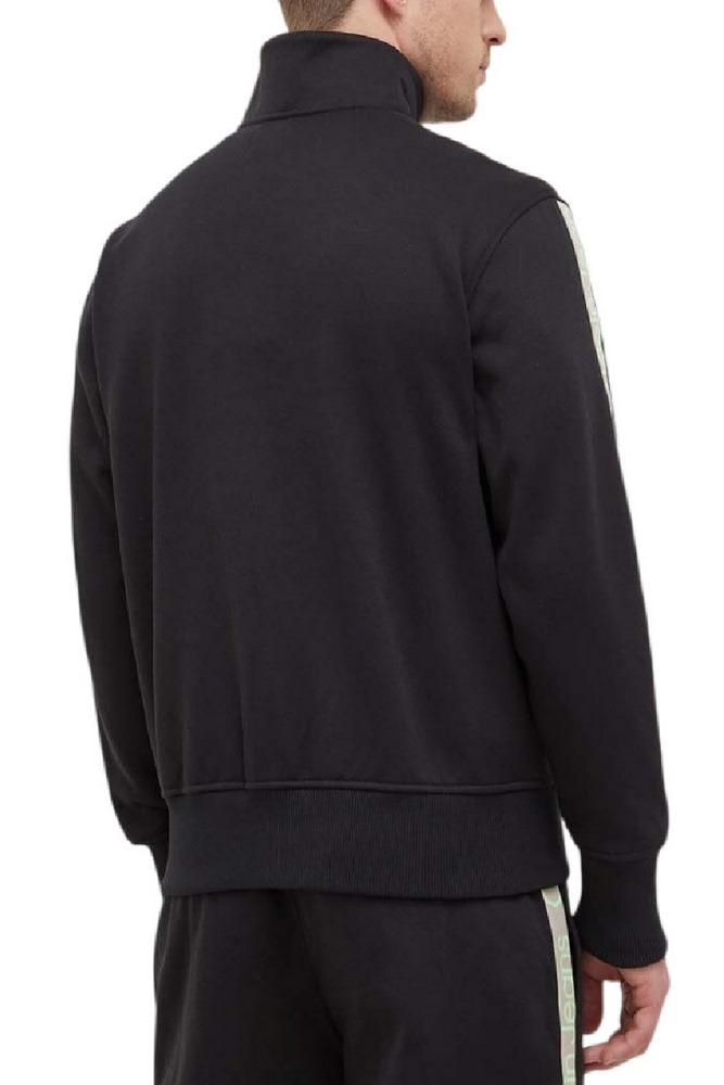 CALVIN KLEIN CUT OFF LOGO TAPE ZIP HWK ΖΑΚΕΤΑ ΑΝΔΡΙΚΗ BLACK